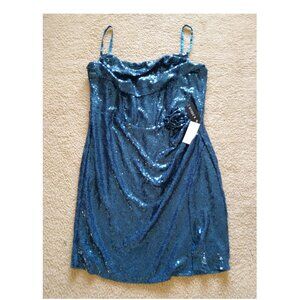 NWT B. Darling Dress ONLY $49! RETAIL $169! with shimmering paillettes  Size 23W